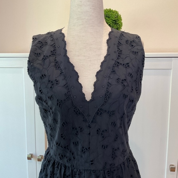 Stella McCartney Navy Lace Dress - Picture 3 of 16